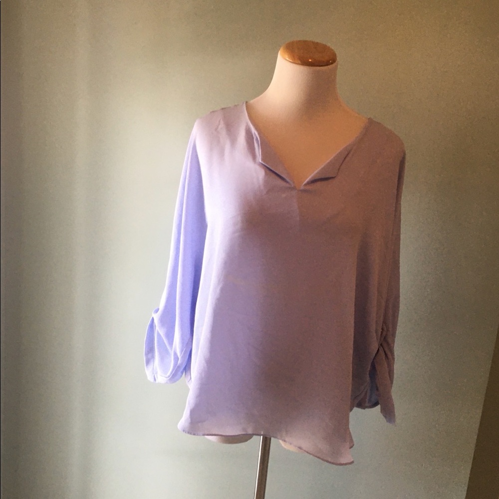Lilac Blouse